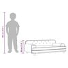 vidaXL Kindersofa Dunkelgrau 90x53x30 cm Samt