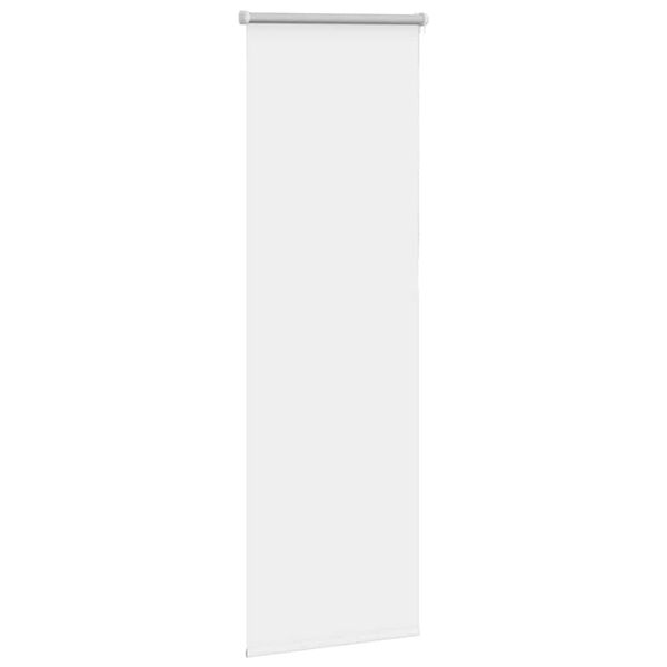 vidaXL Verdunkelungsrollo Wei&szlig; 50x175cm Stoffbreite 45,7 cm Polyester