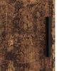 vidaXL Badezimmerschrank Wandmontiert Altholz 30 x 31,5 x 61 cm