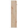 vidaXL Kopfteil mit Stauraum 160 cm Massivholz Kiefer