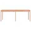 vidaXL Gartentisch 203,5x100x76 cm Massivholz Douglasie