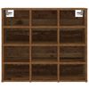 vidaXL Schuhschrank mit Regal Altholz 77,5 x 30 x 67 cm Holzwerkstoff