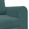 vidaXL Schlafsofa 60cm Dunkelgr&uuml;n Samt