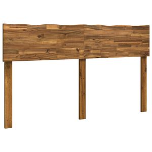 vidaXL Kopfteil mit Live Edge ROSTOCK Natur 135 cm Massivholz Akazie
