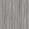 vidaXL Sideboard Grau Sonoma 100x30x59,5 cm Holzwerkstoff
