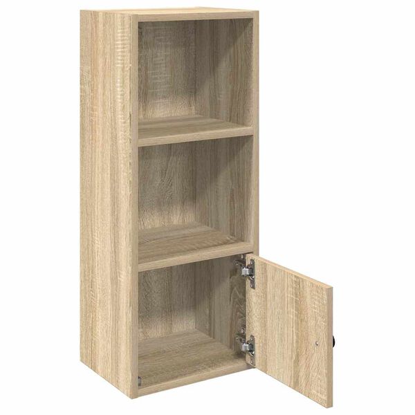 vidaXL B&uuml;cherregal Sonoma-Eiche 31x24x77 cm Holzwerkstoff