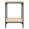 vidaXL Couchtisch Sonoma-Eiche 40x40x55 cm Holzwerkstoff