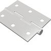 vidaXL Scharnier 720 pcs Silber 50 x 38 x 1,3 mm Stahl