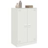 vidaXL Sideboard Wei&szlig; 67x39x107 cm Stahl