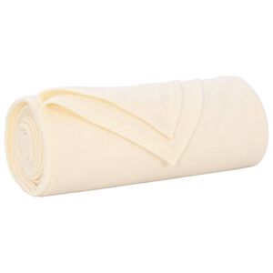 vidaXL Wohndecke Creme 280 x 210 cm 0.79 kg Fleece