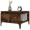 vidaXL Couchtisch R&auml;uchereiche 55x55x36,5 cm Holzwerkstoff