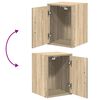 vidaXL Garagen-Wandschrank Sonoma-Eiche Holzwerkstoff