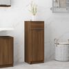 vidaXL Badschrank Braun Eichen-Optik 32x34x90 cm Holzwerkstoff