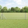vidaXL Geschwei&szlig;ter Drahtzaun Silber 0,6 x 50 m