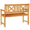 vidaXL Gartenbank Braun 110 x 56 x 90 cm Massivholz Akazie