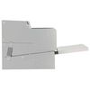 vidaXL H&uuml;hnertretfeeder Silber 50 x 40 x 29 cm Verzinkter Stahl