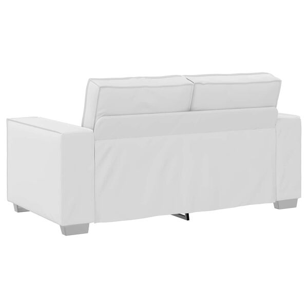 vidaXL Sofa Weiß 160 x 78 x 84 cm Stoff