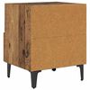 vidaXL Nachttisch Altholz 40 x 35 x 47,5 cm Holzwerkstoff