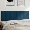 vidaXL Kopfteil-Kissen "Hanko" Blau 160 cm Samt