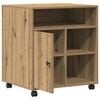 vidaXL Druckerständer Artisan-Eiche 60 x 50 x 67 cm Holzwerkstoff