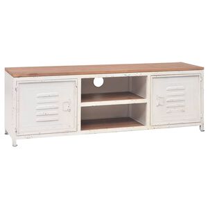 vidaXL TV-Schrank 120x30x40 cm Wei&szlig;