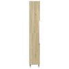 vidaXL Badschrank Sonoma-Eiche 30x30x190 cm Holzwerkstoff