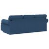 vidaXL Sofa Blau Gesamtabmessungen: 215 x 138 x 80 cm (B x T x H) Samt
