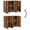 vidaXL Sideboard Altholz 90 x 34 x 80 cm Holzwerkstoff