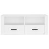 vidaXL TV-Schrank Wei&szlig; 100x35x40 cm Holzwerkstoff