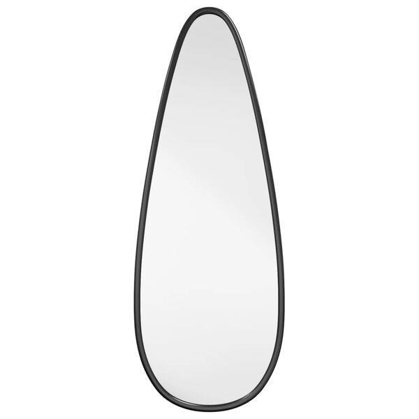 vidaXL Wandspiegel Schwarz 40x15 cm