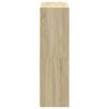 vidaXL B&uuml;cherregal Sonoma-Eiche 102x32x108 cm Holzwerkstoff