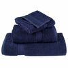vidaXL Premium G&auml;stet&uuml;cher SOLUND 4 Stk. Marineblau 30x50 cm 600 g/m&sup2;