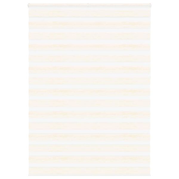 vidaXL Doppelrollo Marmorbeige 155x230cm Stoffbreite 150,9 cm Polyester