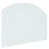 vidaXL Kaminofen Glasplatte 80x60 cm
