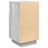 vidaXL Nachttische 2 Stk. mit 2 Schubladen Grau Sonoma 36x36x68 cm