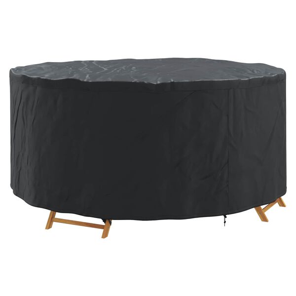 vidaXL Gartenmöbelabdeckung Schwarz 200 x 200 x 71 cm 420D-Gewebe