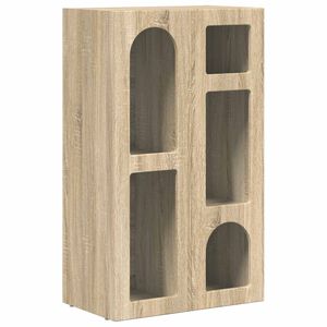 vidaXL Sideboard ELST Sonoma-Eiche 59 x 35 x 100,5 cm Holzwerkstoff
