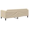 vidaXL Tagesbett Creme 80x200 cm Stoff