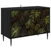 vidaXL TV-Schrank ELBURG 69 x 33 x 50,5 cm Schwarz Eichen-Optik