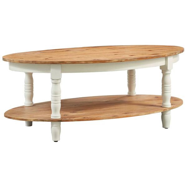 vidaXL Couchtisch 102&times;62,5&times;42 cm Massivholz Akazie