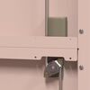 vidaXL Aufbewahrungsschrank 2 pcs Rosa 90 x 40 x 140 cm Stahl