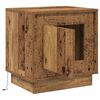 vidaXL Nachttisch mit Altholz 44 x 34.5 x 45 cm Holzwerkstoff