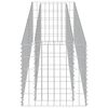 vidaXL Gabionen-Hochbeet Verzinkter Stahl 180&times;50&times;50 cm
