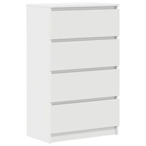 vidaXL Sideboard Wei&szlig; 60x35x98,5 cm Holzwerkstoff