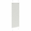 vidaXL Plissee Hellgrau 45x100 cm Stoffbreite 44,4 cm Polyester