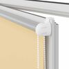 vidaXL Verdunkelungsrollo 84,4 x 175 cm, Stoffbreite 80 cm, Beige