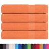 vidaXL Handt&uuml;cher FROGN 4 Stk. Orange 100x200 cm 360 g/m&sup2;