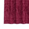 vidaXL Samtvorh&auml;nge mit Vorh&auml;ngen 2 pcs Weinrot 245 x 140 cm Samt