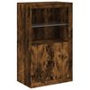 vidaXL Sideboard mit LED-Leuchten R&auml;uchereiche 283x37x100 cm