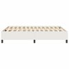 vidaXL Plattformbettgestell Creme 140 x 190 cm Cordstoff